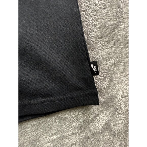 Nike Shirt Tee Mens Large Black Max 90 Loose Fit Embroidered Swoosh DO7392-010 - Picture 5 of 13